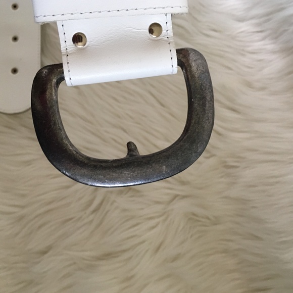 vintage retro paris leather belt main image 2